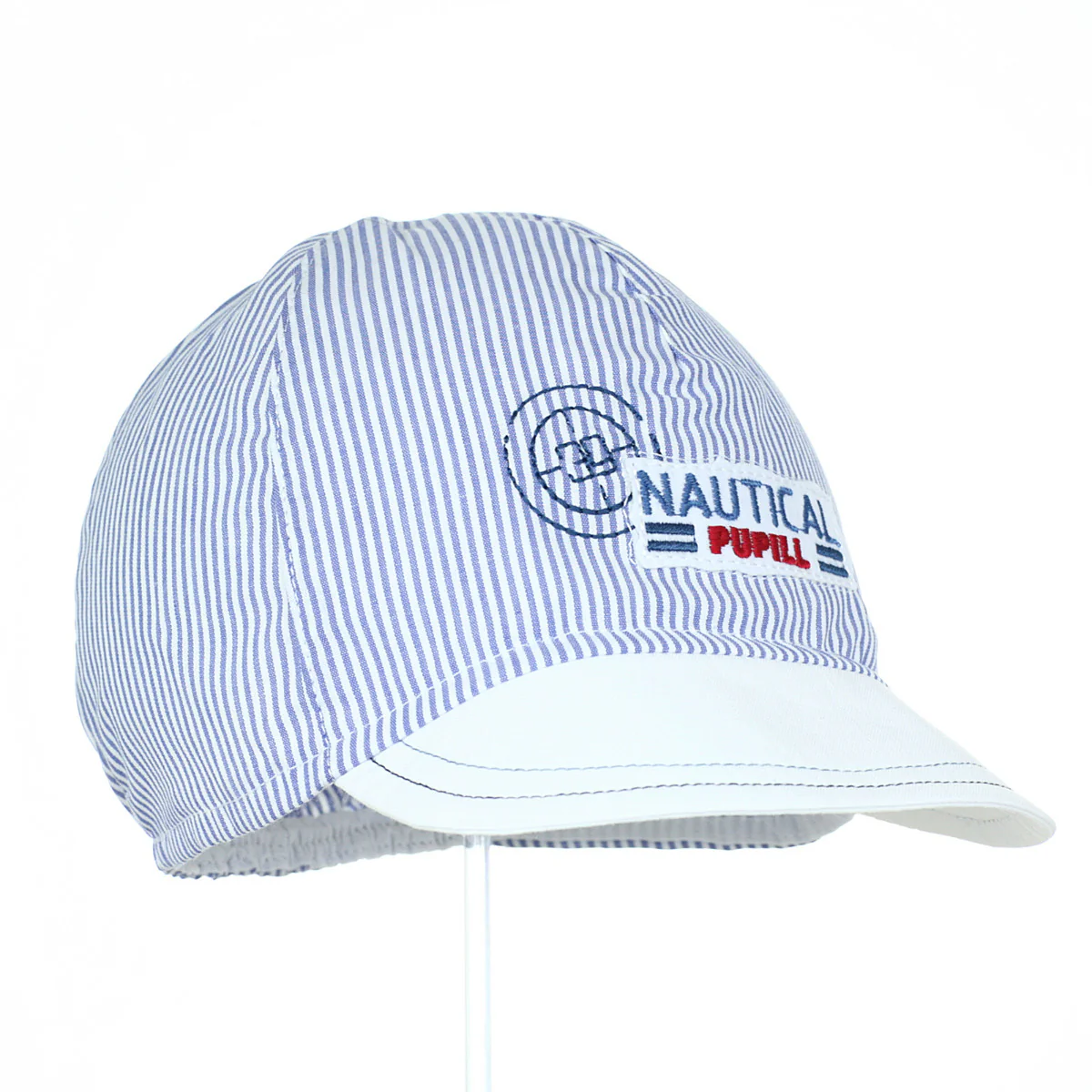 CAPPELLO BAMBINO ESTIVO NANTES ANTI-UV SPF 50+ - PURO COTONE - VARIE MISURE - immagine 2