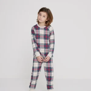 Rif.2426 Pigiama bambina/o trish in caldo cotone girocollo