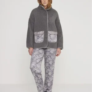 Rif.2872 Giacca donna lisette in eco pelliccia e raso