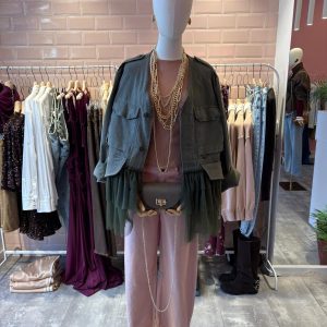 Maglia a costine in lana merino – manica lunga Tensione In