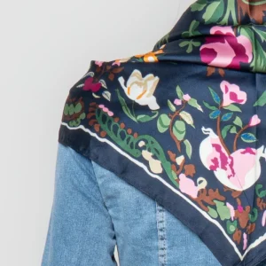 Foulard a fiori
